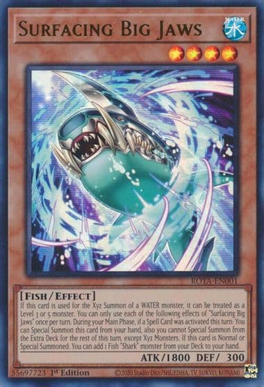 Surfacing Big Jaws Rage of the Abyss Yu-Gi-Oh! card