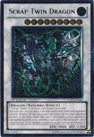 Scrap Twin Dragon UTR Starstrike Blast Yu-Gi-Oh! card