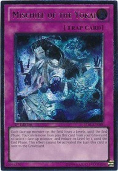 Mischief of the Yokai UTR Starstrike Blast Yu-Gi-Oh! card