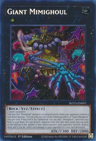 Giant Mimighoul Rage of the Abyss Yu-Gi-Oh! card