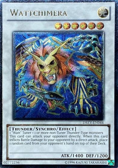 Wattchimera UTR Duelist Revolution Yu-Gi-Oh! card