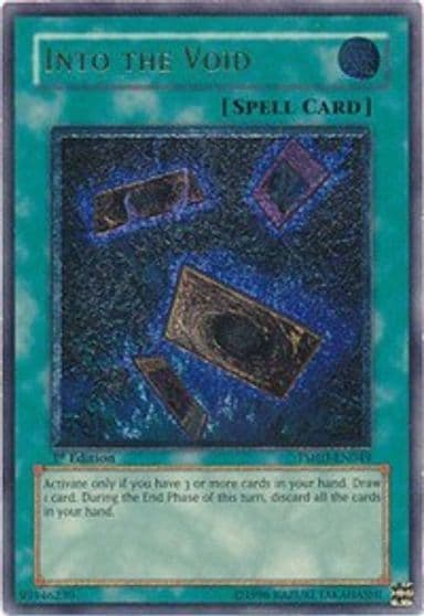 Into The Void UTR The Shining Darkness Yu-Gi-Oh! card