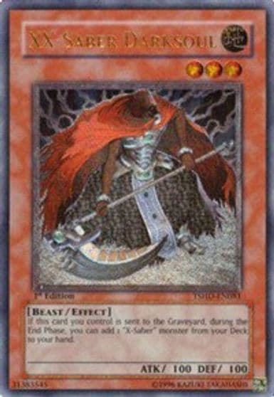 XX Saber Darksoul UTR The Shining Darkness Yu-Gi-Oh! card