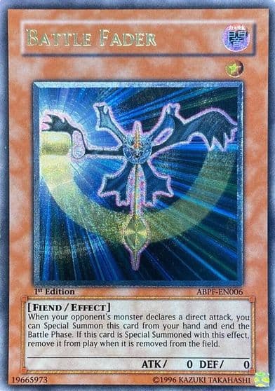 Battle Fader UTR Absolute Powerforce Yu-Gi-Oh! card