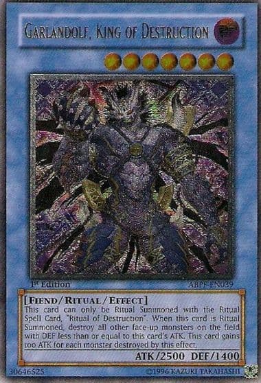 Garlandolf King of Destruction UTR Absolute Powerforce Yu-Gi-Oh! card