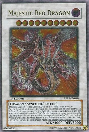 Majestic Red Dragon UTR Absolute Powerforce Yu-Gi-Oh! card