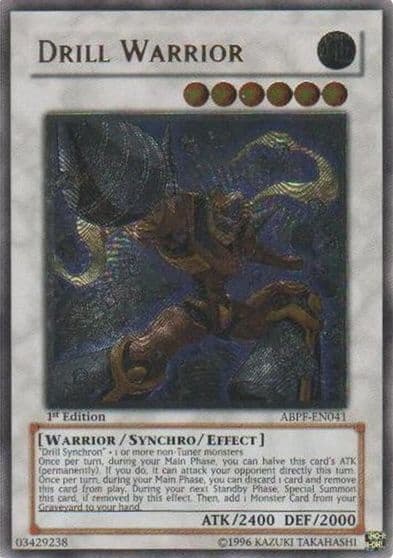 Drill Warrior UTR Absolute Powerforce Yu-Gi-Oh! card