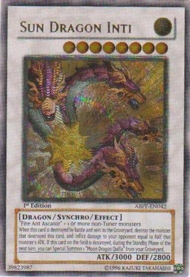 Sun Dragon Inti UTR Absolute Powerforce Yu-Gi-Oh! card