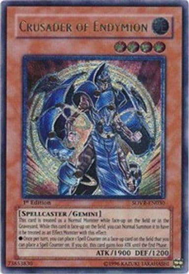 Crusader of Endymion UTR Stardust Overdrive Yu-Gi-Oh! card