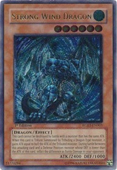 Strong Wind Dragon UTR Raging Battle Yu-Gi-Oh! card