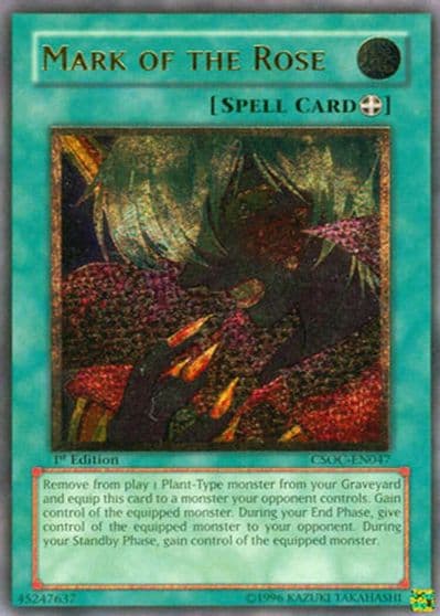 Mark of the Rose UTR Crossroads of Chaos Yu-Gi-Oh! card