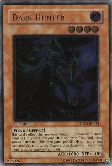 Dark Hunter UTR The Duelist Genesis Yu-Gi-Oh! card