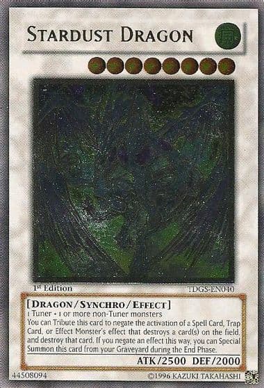 Stardust Dragon UTR The Duelist Genesis Yu-Gi-Oh! card