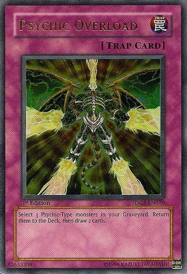 Psychic Overload UTR The Duelist Genesis Yu-Gi-Oh! card