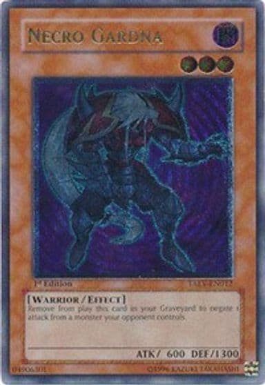 Necro Gardna UTR Tactical Evolution Yu-Gi-Oh! card