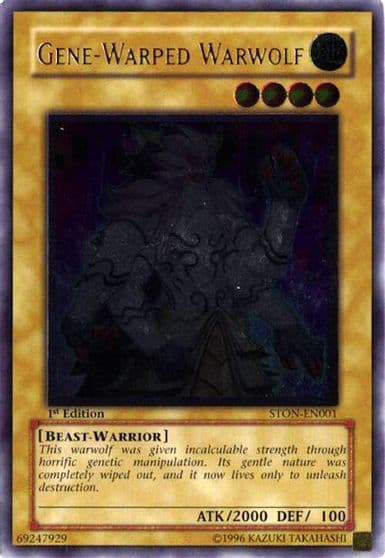 Gene Warped Warwolf UTR Strike of Neos Yu-Gi-Oh! card
