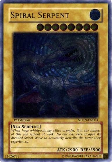Spiral Serpent UTR Strike of Neos Yu-Gi-Oh! card