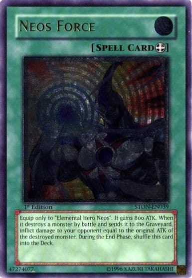 Neos Force UTR Strike of Neos Yu-Gi-Oh! card