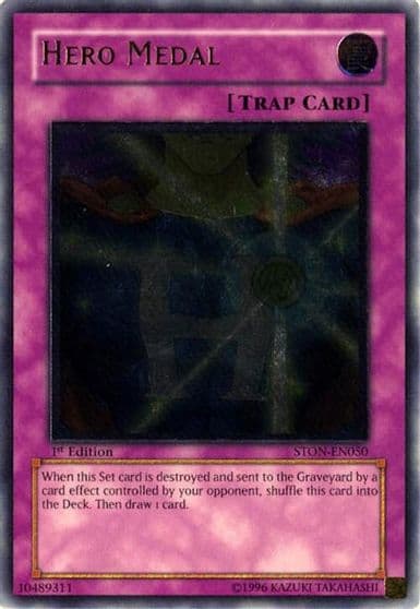Hero Medal UTR Strike of Neos Yu-Gi-Oh! card