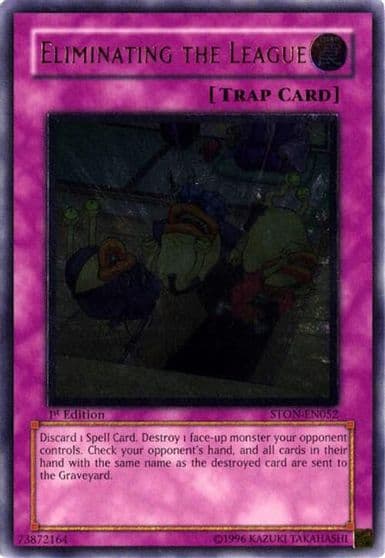 Eliminating the League UTR Strike of Neos Yu-Gi-Oh! card