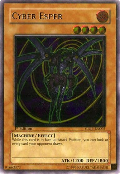 Cyber Esper UTR Cyberdark Impact Yu-Gi-Oh! card