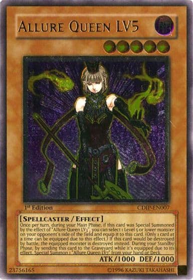Allure Queen LV5 UTR Cyberdark Impact Yu-Gi-Oh! card