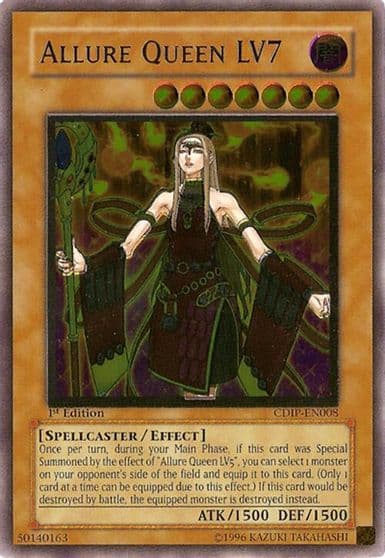 Allure Queen LV7 UTR Cyberdark Impact Yu-Gi-Oh! card