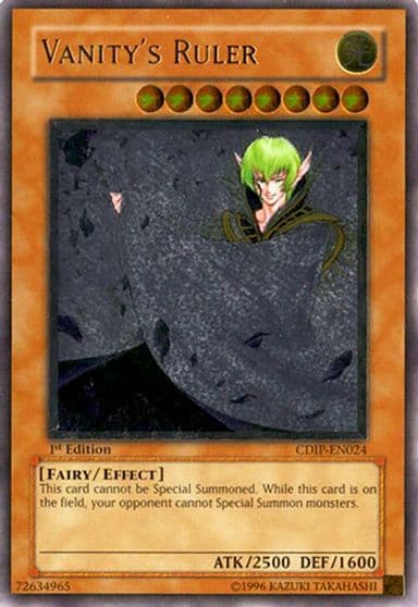 Vanitys Ruler UTR Cyberdark Impact Yu-Gi-Oh! card