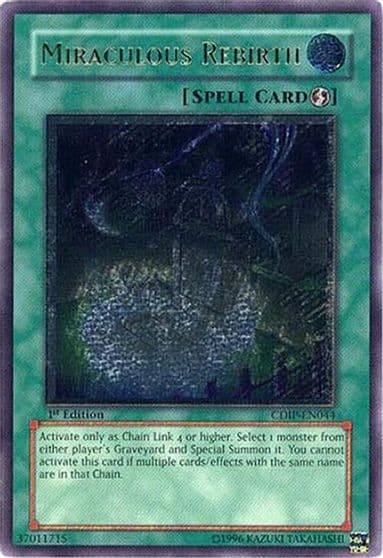 Miraculous Rebirth UTR Cyberdark Impact Yu-Gi-Oh! card