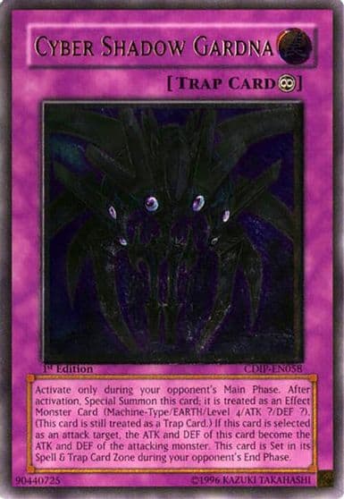 Cyber Shadow Gardna UTR Cyberdark Impact Yu-Gi-Oh! card