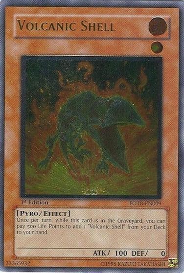 Volcanic Shell UTR Force of the Breaker Yu-Gi-Oh! card