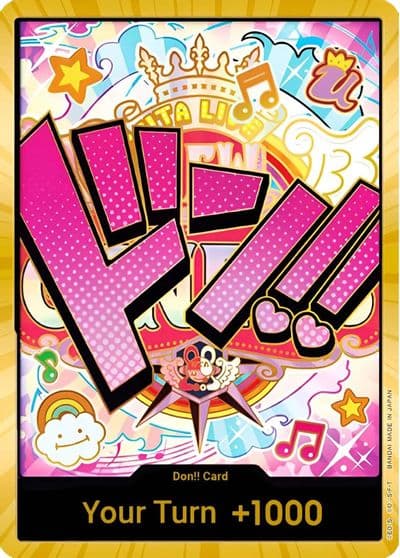 DON Card Uta Gold Premium Booster -The Best- One Piece card