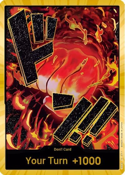 DON Card Sakazuki Gold Premium Booster -The Best- One Piece card