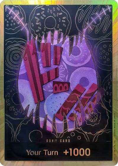 DON Card Katakuri Gold Premium Booster -The Best- One Piece card