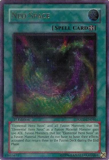 Neo Space UTR Power of the Duelist Yu-Gi-Oh! card