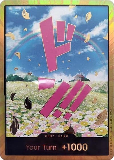 DON Card Rebecca Gold Premium Booster -The Best- One Piece card
