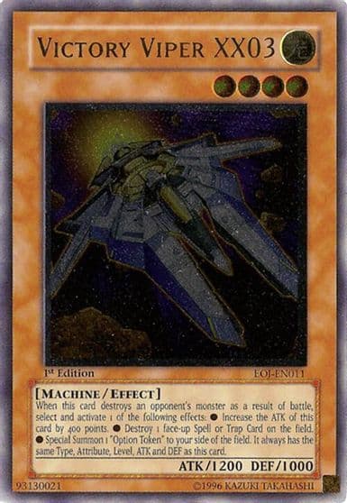 Victory Viper XX03 UTR Enemy of Justice Yu-Gi-Oh! card