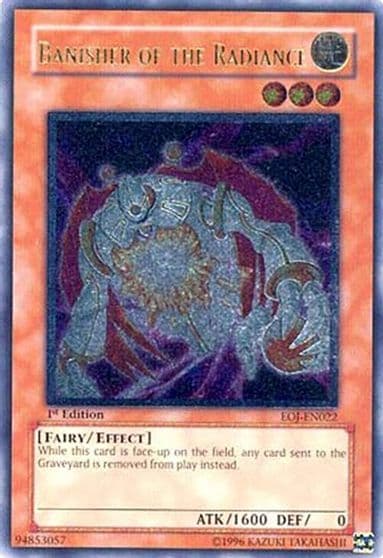 Banisher of the Radiance UTR Enemy of Justice Yu-Gi-Oh! card