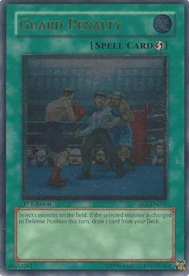 Guard Penalty UTR Enemy of Justice Yu-Gi-Oh! card