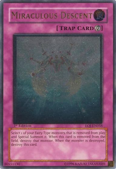 Miraculous Descent UTR Enemy of Justice Yu-Gi-Oh! card