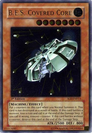 BES Covered Core UTR Shadow of Infinity Yu-Gi-Oh! card