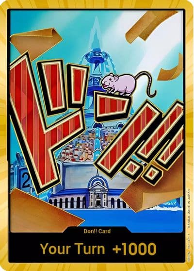 DON Card Iceberg Gold Premium Booster -The Best- One Piece card