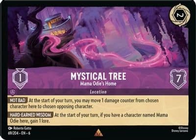 Mystical Tree Mama Odies Home Azurite Sea Lorcana card
