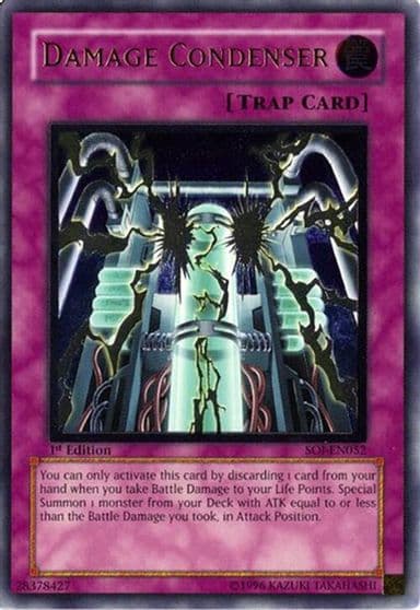 Damage Condenser UTR Shadow of Infinity Yu-Gi-Oh! card