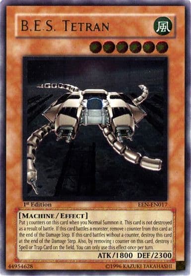 BES Tetran UTR Elemental Energy Yu-Gi-Oh! card