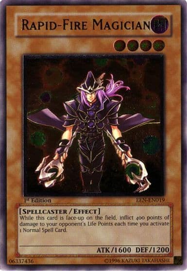 Rapid Fire Magician UTR Elemental Energy Yu-Gi-Oh! card