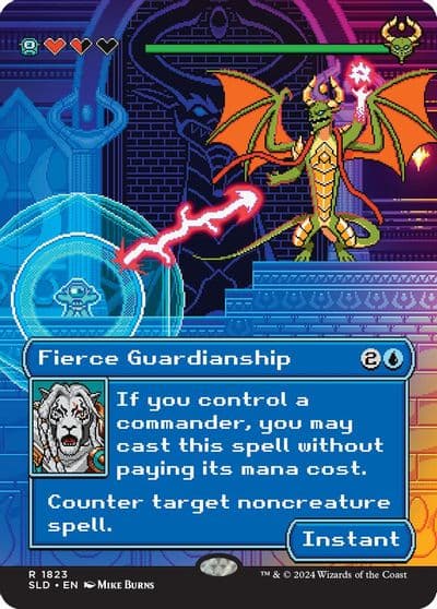 Fierce Guardianship Secret Lair Drop Series Magic card