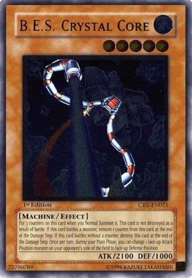 BES Crystal Core UTR Cybernetic Revolution Yu-Gi-Oh! card