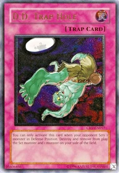DD Trap Hole UTR Cybernetic Revolution Yu-Gi-Oh! card