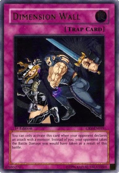 Dimension Wall UTR Cybernetic Revolution Yu-Gi-Oh! card